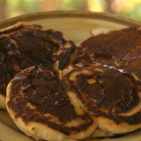 Aloha breakfast pancakes